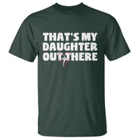 Funny That's My Daughter Out There T Shirt Gymnast Parents Support - Wonder Print Shop