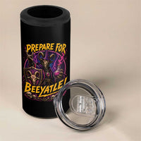 Prepare For Beeyatle 4 in 1 Can Cooler Tumbler Funny Goat Wizard LitRPG Lover