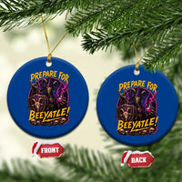 Prepare For Beeyatle Ceramic Ornament Funny Goat Wizard LitRPG Lover