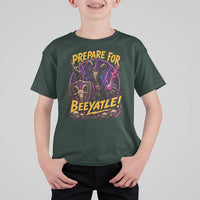 Prepare For Beeyatle T Shirt For Kid Funny Goat Wizard LitRPG Lover