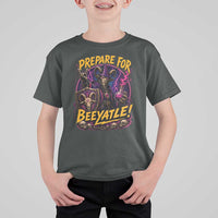 Prepare For Beeyatle T Shirt For Kid Funny Goat Wizard LitRPG Lover