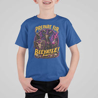 Prepare For Beeyatle T Shirt For Kid Funny Goat Wizard LitRPG Lover