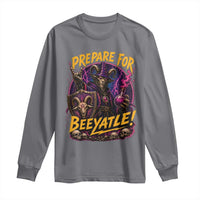Prepare For Beeyatle Long Sleeve Shirt Funny Goat Wizard LitRPG Lover