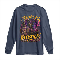 Prepare For Beeyatle Long Sleeve Shirt Funny Goat Wizard LitRPG Lover
