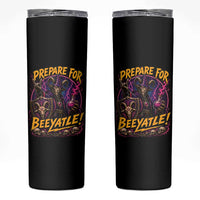 Prepare For Beeyatle Skinny Tumbler Funny Goat Wizard LitRPG Lover