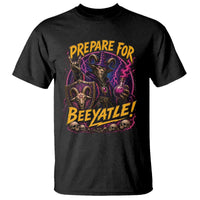 Prepare For Beeyatle T Shirt Funny Goat Wizard LitRPG Lover