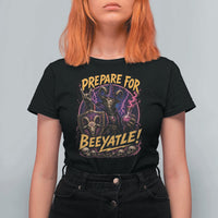 Prepare For Beeyatle T Shirt For Women Funny Goat Wizard LitRPG Lover
