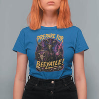 Prepare For Beeyatle T Shirt For Women Funny Goat Wizard LitRPG Lover