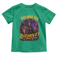 Prepare For Beeyatle Toddler T Shirt Funny Goat Wizard LitRPG Lover