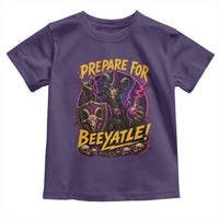 Prepare For Beeyatle Toddler T Shirt Funny Goat Wizard LitRPG Lover