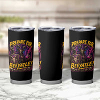 Prepare For Beeyatle Tumbler Cup Funny Goat Wizard LitRPG Lover