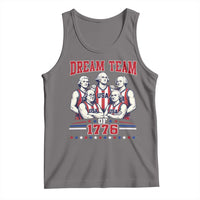 Dream Team of 1776 Funny Basketball 4th of July Founding Fathers Tank Top
