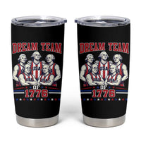 Dream Team of 1776 Funny Basketball 4th of July Founding Fathers Tumbler Cup