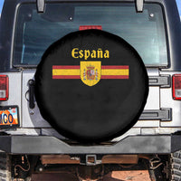Espana Escudo Retro Spain Coat of Arms and Flag Español Spare Tire Cover