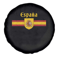 Espana Escudo Retro Spain Coat of Arms and Flag Español Spare Tire Cover