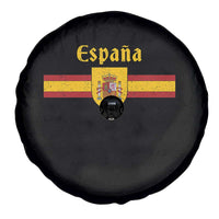 Espana Escudo Retro Spain Coat of Arms and Flag Español Spare Tire Cover