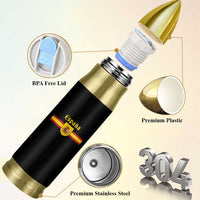 Espana Escudo Retro Spain Coat of Arms and Flag Español Bullet Tumbler