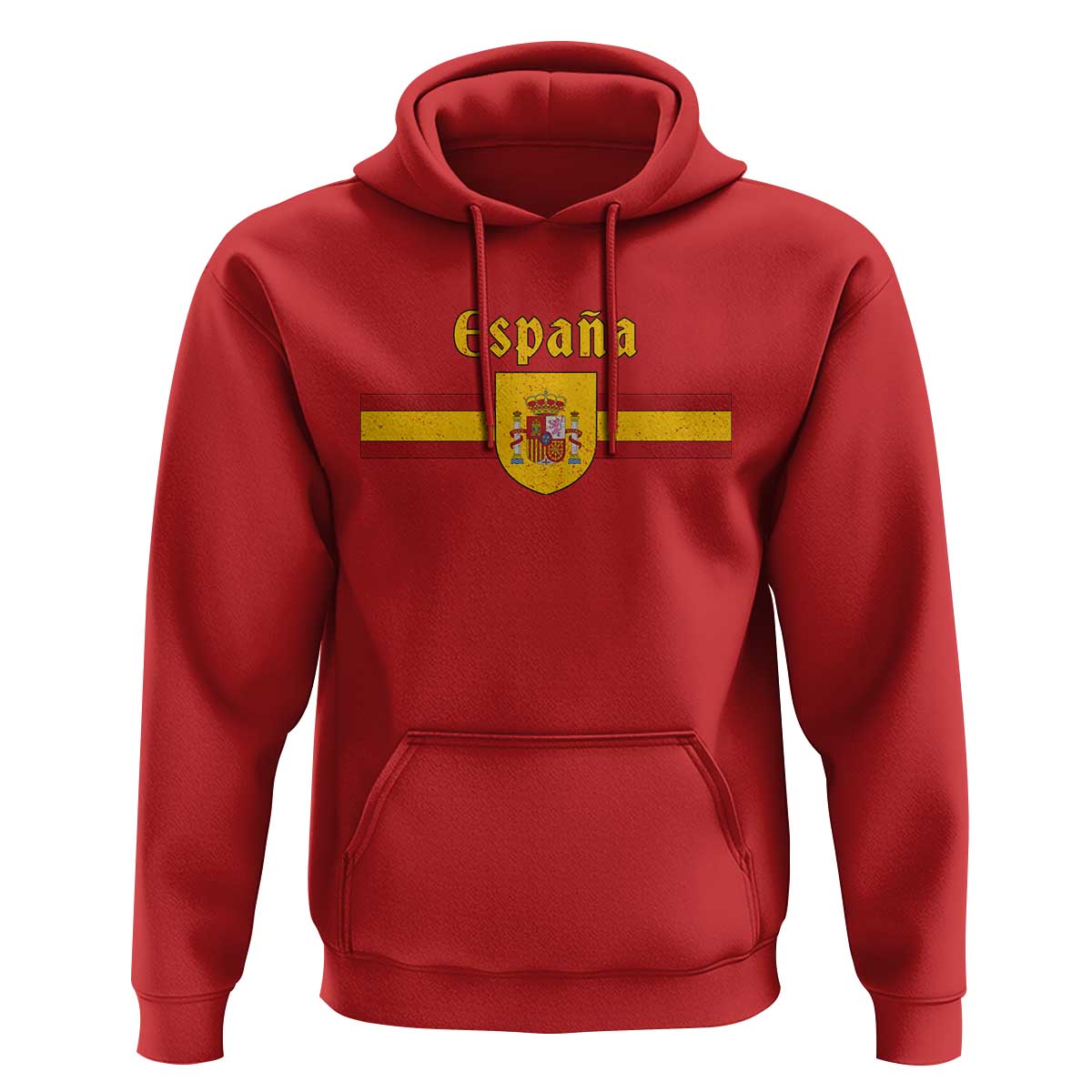 Espana Escudo Retro Spain Coat of Arms and Flag Español Hoodie