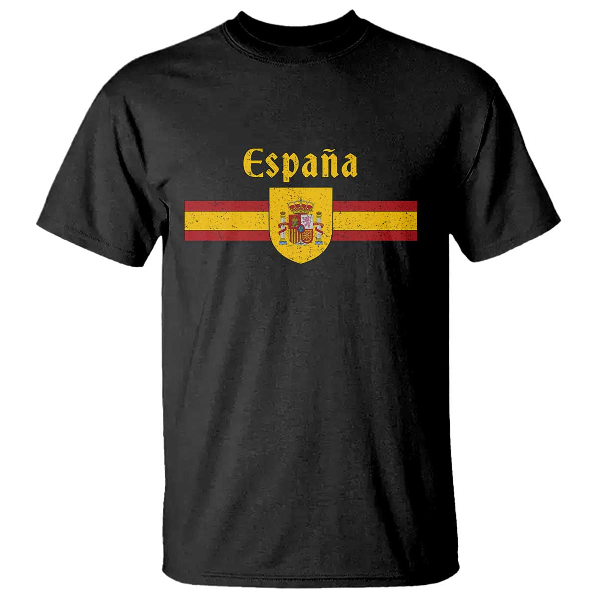 Espana Escudo Retro Spain Coat of Arms and Flag Español T Shirt