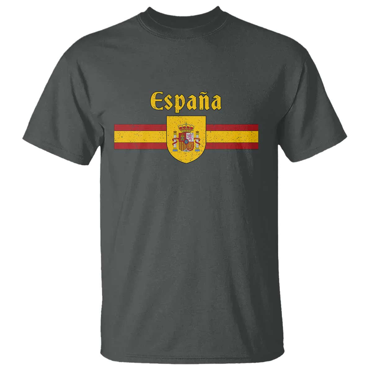 Espana Escudo Retro Spain Coat of Arms and Flag Español T Shirt