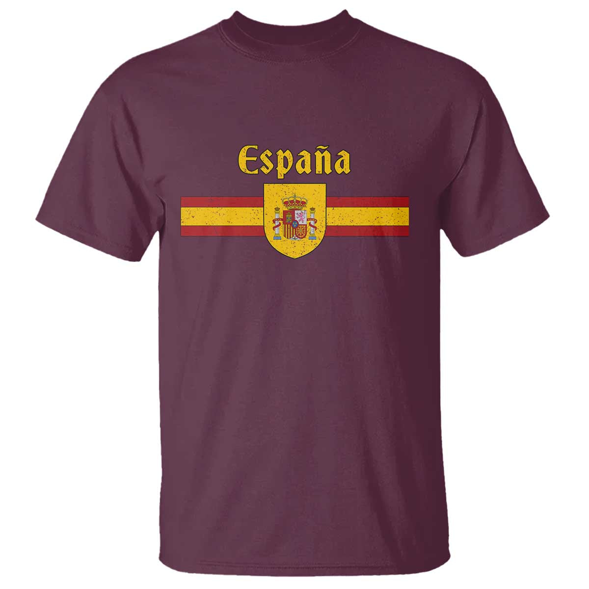 Espana Escudo Retro Spain Coat of Arms and Flag Español T Shirt