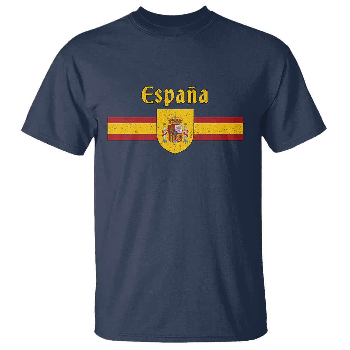 Espana Escudo Retro Spain Coat of Arms and Flag Español T Shirt