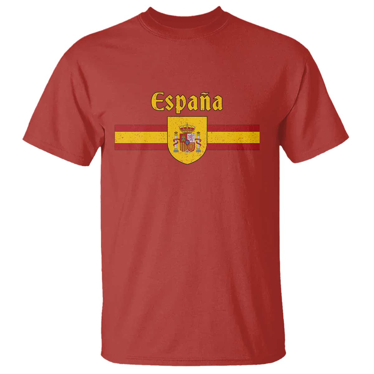 Espana Escudo Retro Spain Coat of Arms and Flag Español T Shirt