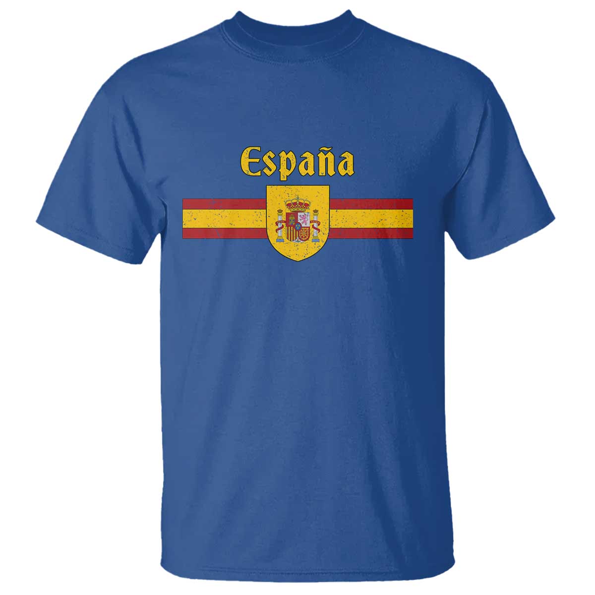 Espana Escudo Retro Spain Coat of Arms and Flag Español T Shirt
