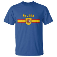 Espana Escudo Retro Spain Coat of Arms and Flag Español T Shirt