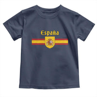 Espana Escudo Retro Spain Coat of Arms and Flag Español Toddler T Shirt