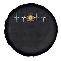 Argentina Sun of May Heartbeat ECG Pulse Argentine Pride Spare Tire Cover
