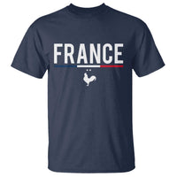 France Gallic Rooster Sports Throwback Design Vintage French Flag T Shirt