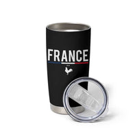 France Gallic Rooster Sports Throwback Design Vintage French Flag Tumbler Cup