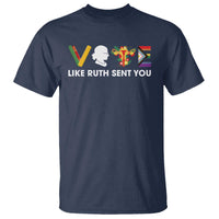 Vote Like Ruth Sent You T Shirt RBG Feminist Women's Rights - Wonder Print Shop