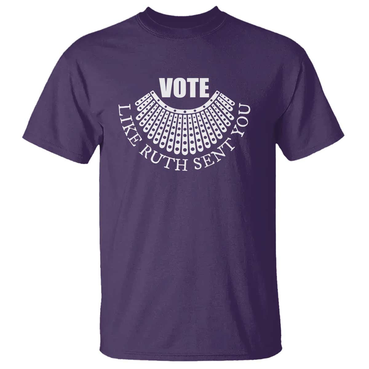 Vote Like Ruth Sent You T Shirt RBG Feminist Women's Rights - Wonder Print Shop