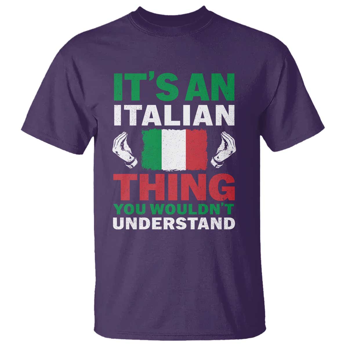 Its An Italian Thing You Wouldnt Understand T Shirt Che Vuoi Italian Flag - Wonder Print Shop