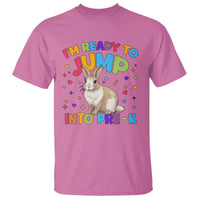 I'm Ready To Jump Into Pre-K T Shirt Back To School Rabbit Heart - Wonder Print Shop