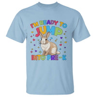 I'm Ready To Jump Into Pre-K T Shirt Back To School Rabbit Heart - Wonder Print Shop