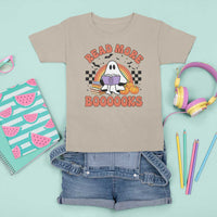Halloween Teacher T Shirt For Kid Read More Books Cute Ghost Reading Pumpkin - Wonder Print Shop