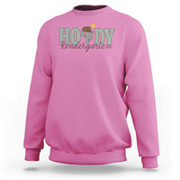 Howdy Kindergarten Teacher Sweatshirt Rodeo Country Western Cactus Cowboy - Wonder Print Shop