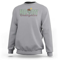 Howdy Kindergarten Teacher Sweatshirt Rodeo Country Western Cactus Cowboy - Wonder Print Shop