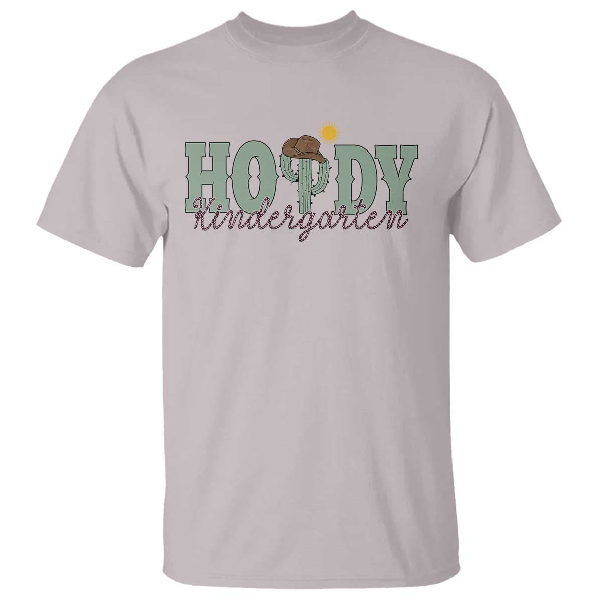 Howdy Kindergarten Teacher T Shirt Rodeo Country Western Cactus Cowboy - Wonder Print Shop