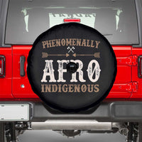 Proud Native American Phenomenally Afro Indigenous Spare Tire Cover - Wonder Print Shop