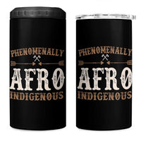 Proud Native American Phenomenally Afro Indigenous 4 in 1 Can Cooler Tumbler - Wonder Print Shop