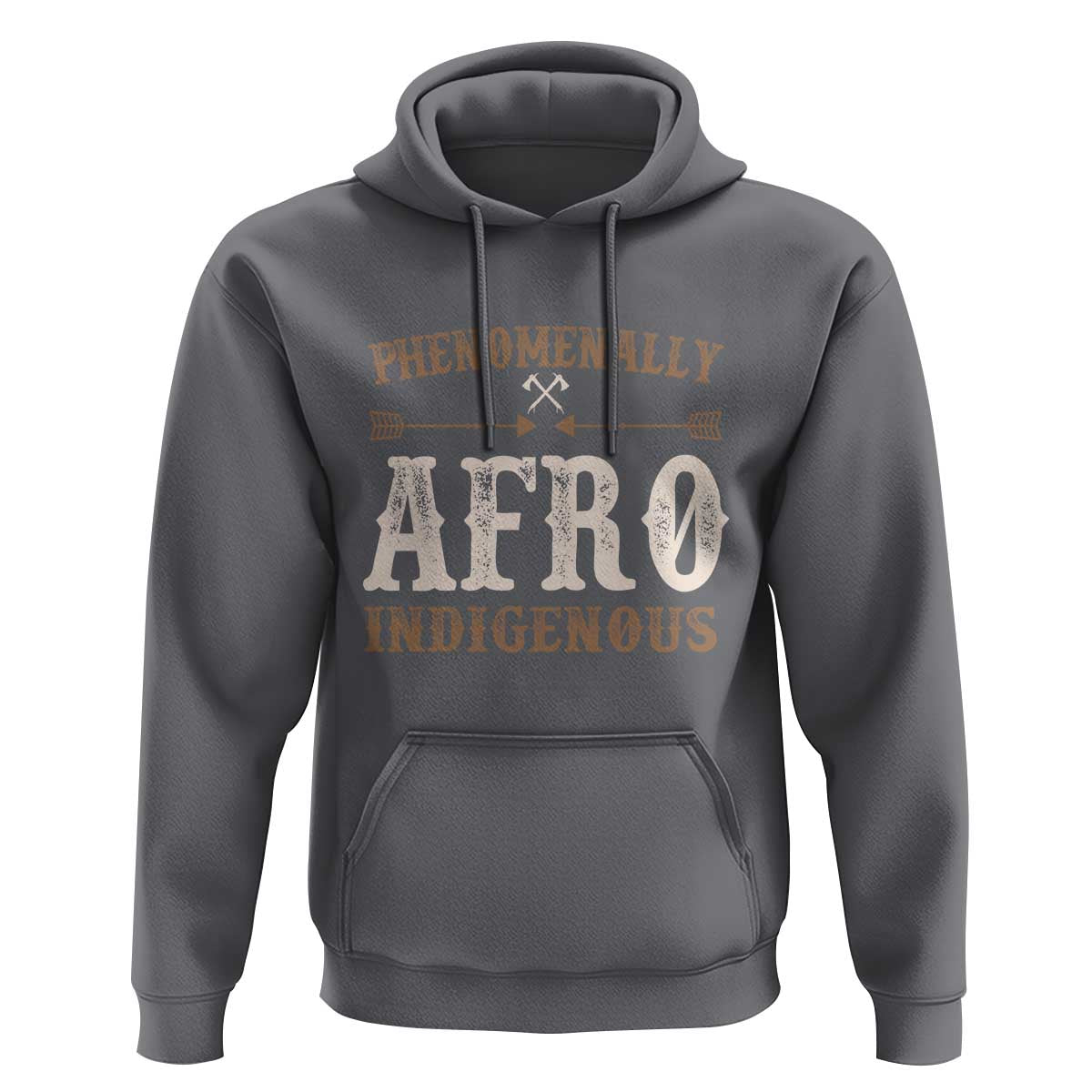 Proud Native American Phenomenally Afro Indigenous Hoodie - Wonder Print Shop