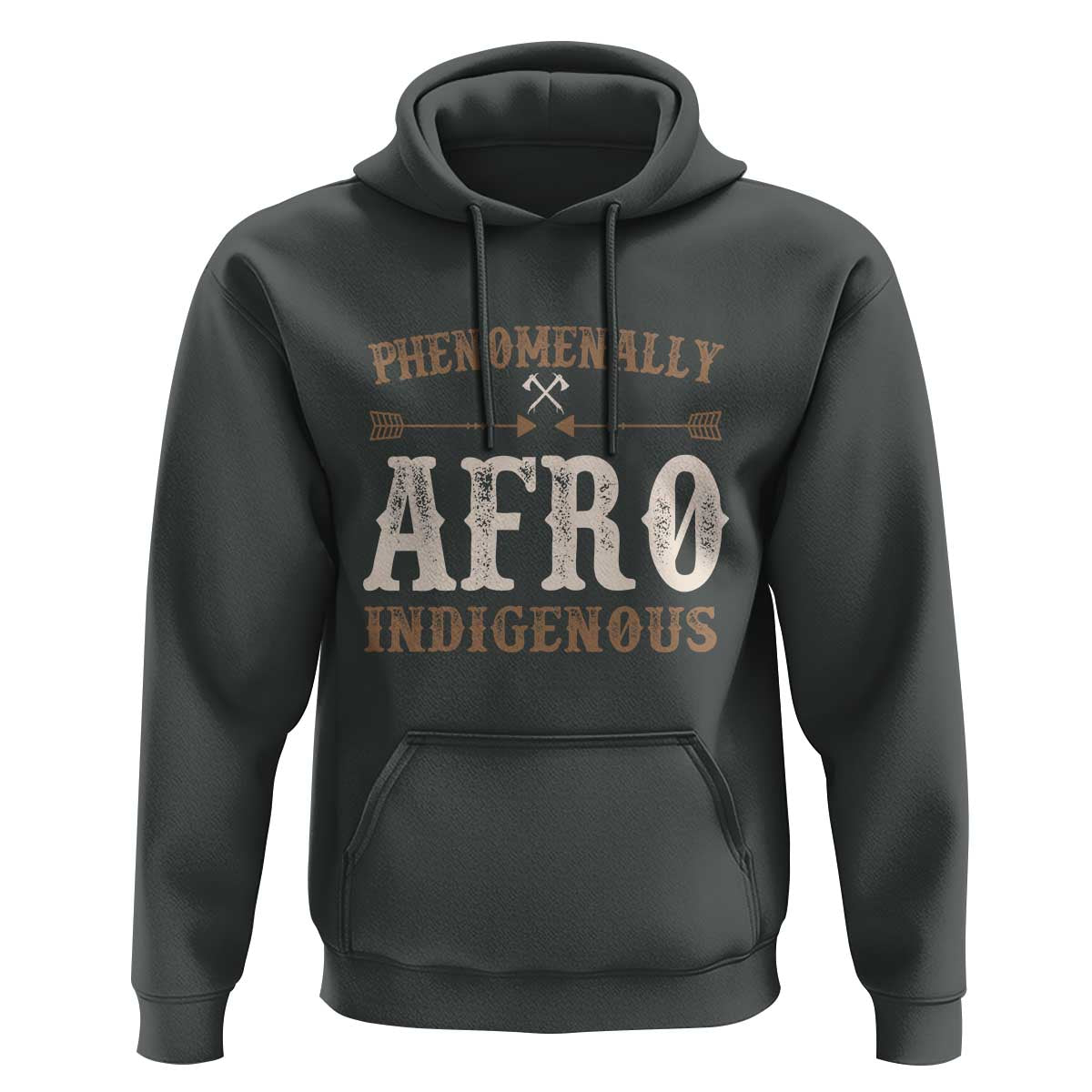 Proud Native American Phenomenally Afro Indigenous Hoodie - Wonder Print Shop