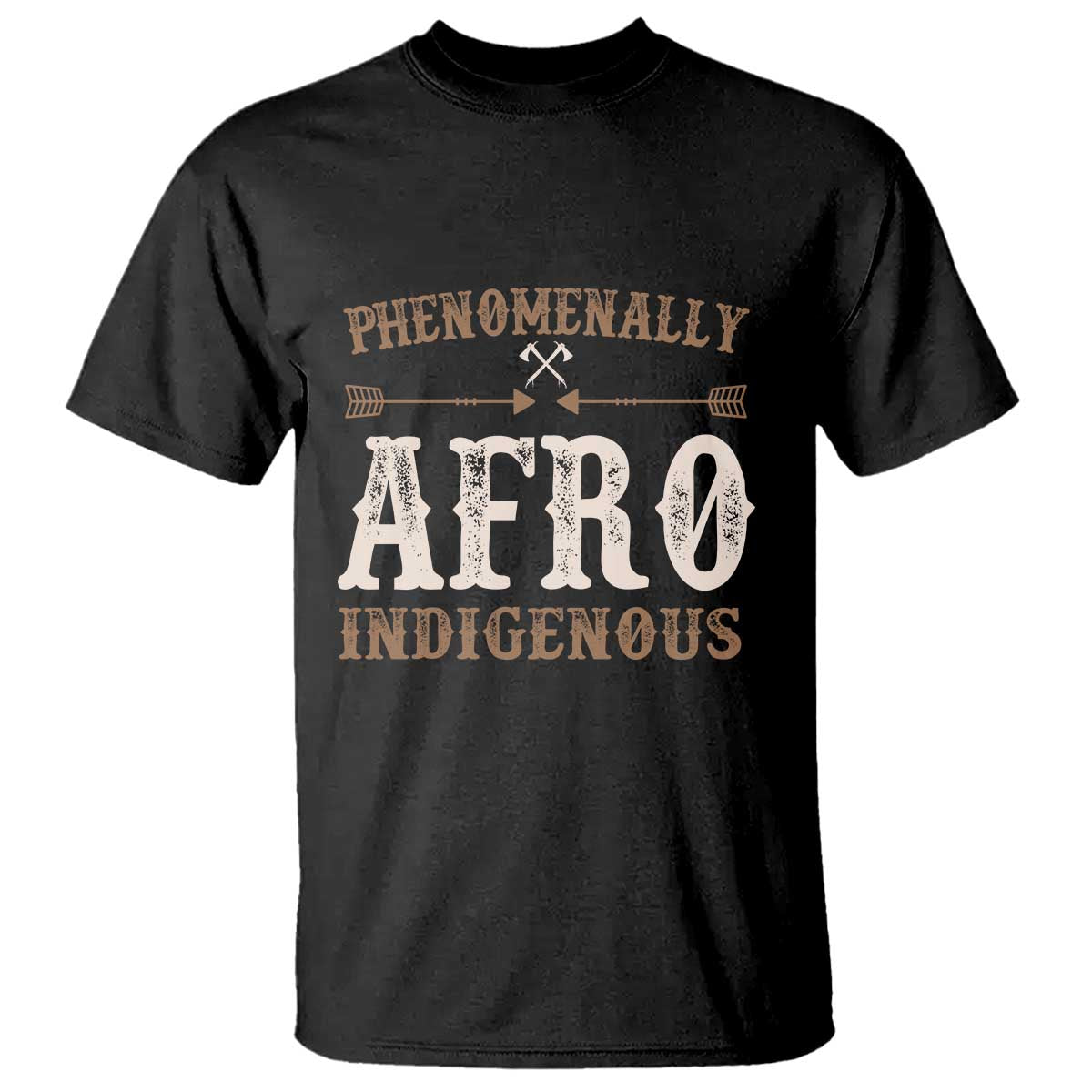 Proud Native American Phenomenally Afro Indigenous T Shirt - Wonder Print Shop