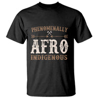 Proud Native American Phenomenally Afro Indigenous T Shirt - Wonder Print Shop