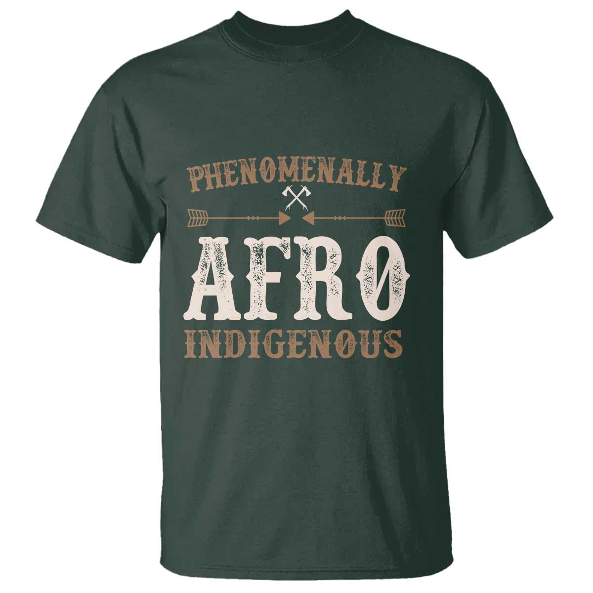 Proud Native American Phenomenally Afro Indigenous T Shirt - Wonder Print Shop