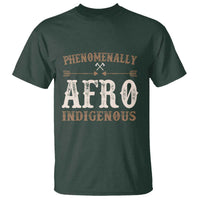 Proud Native American Phenomenally Afro Indigenous T Shirt - Wonder Print Shop